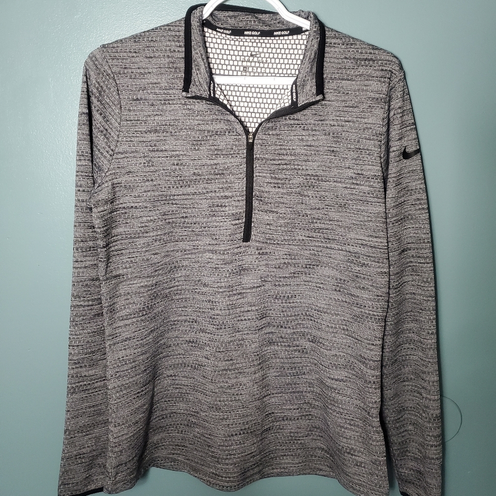 Nike Golf Dri-Fit, Half-Zip Pullover, Size Medium
